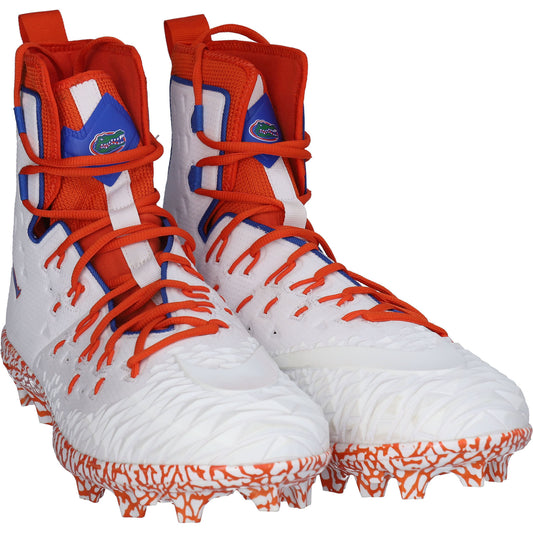 Florida Gators Football Team-Issued White Jordan Force Cleats