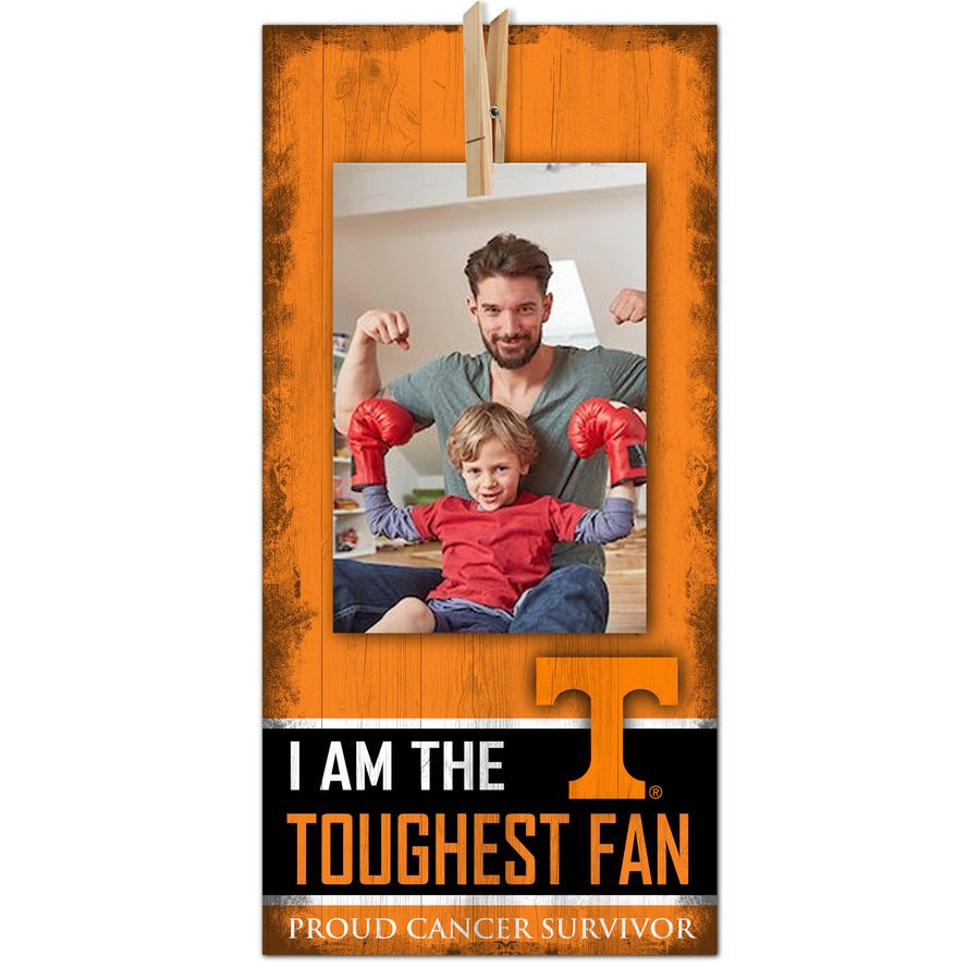 Tennessee Volunteers 6'' x 12'' Cancer Survivor Toughest Fan Clip Frame