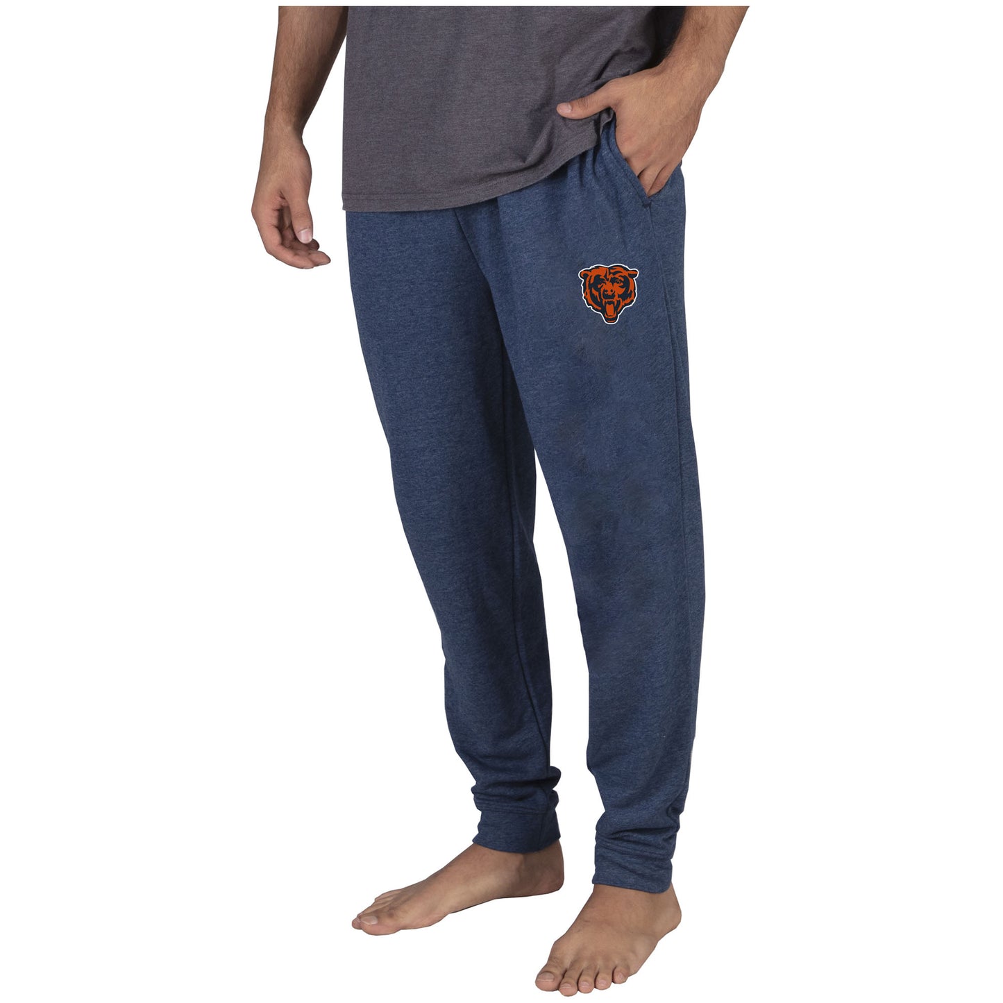 Men's Concepts Sport Navy Chicago Bears Lightweight Jogger Sleep Pants