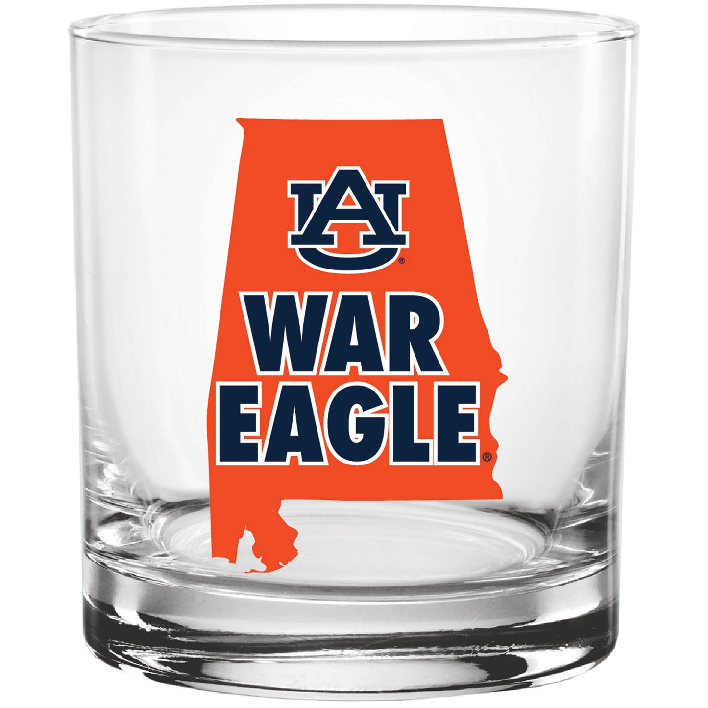 Auburn Tigers 14oz. Hometown Rocks Glass