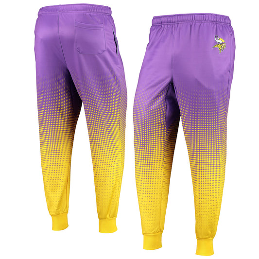 Men's FOCO Purple Minnesota Vikings Gradient Jogger Pants