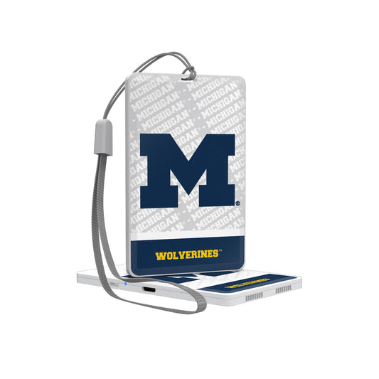 Michigan Wolverines End Zone Pocket Bluetooth Speaker