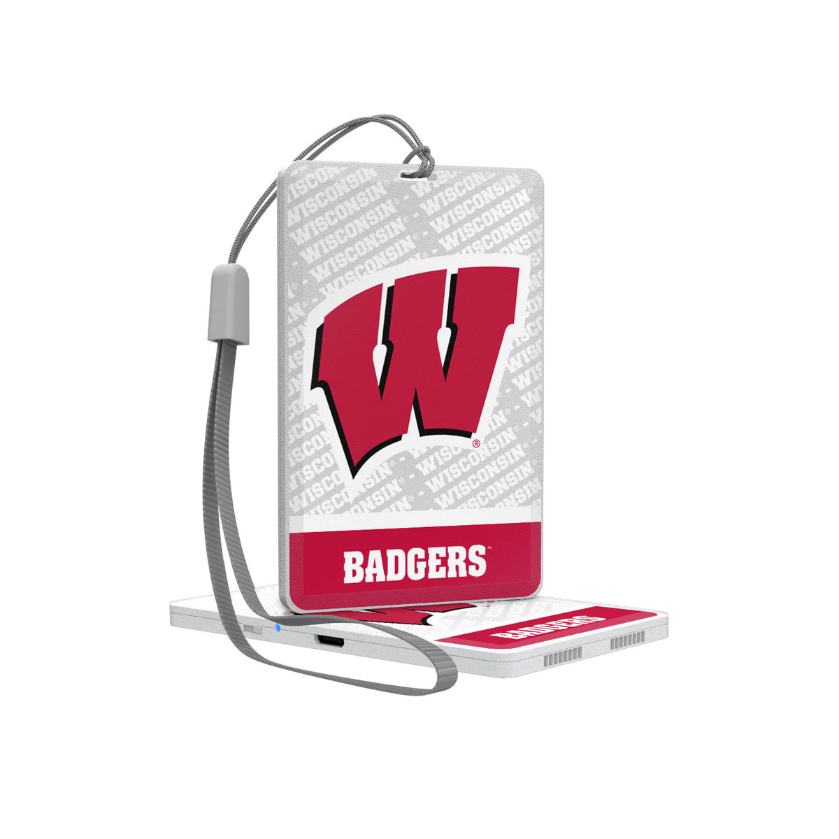 Wisconsin Badgers End Zone Pocket Bluetooth Speaker