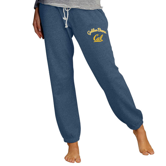 Women's Concepts Sport Navy Cal Bears Mainstream Knit Jogger Pants