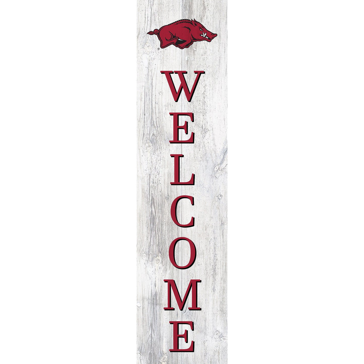 Arkansas Razorbacks 48'' Welcome Leaner