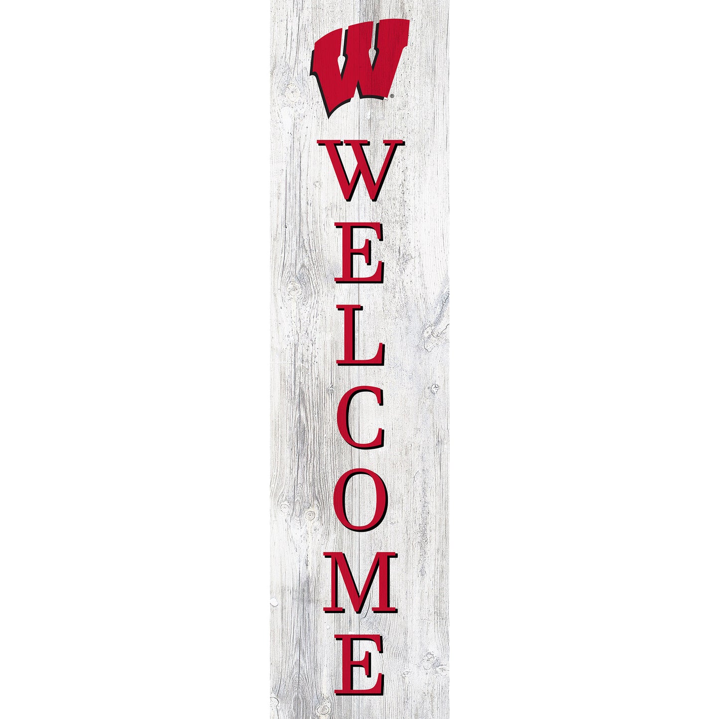 Wisconsin Badgers 48'' Welcome Leaner