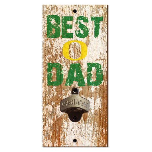 Oregon Ducks 5'' x 12'' Best Dad Bottle Opener