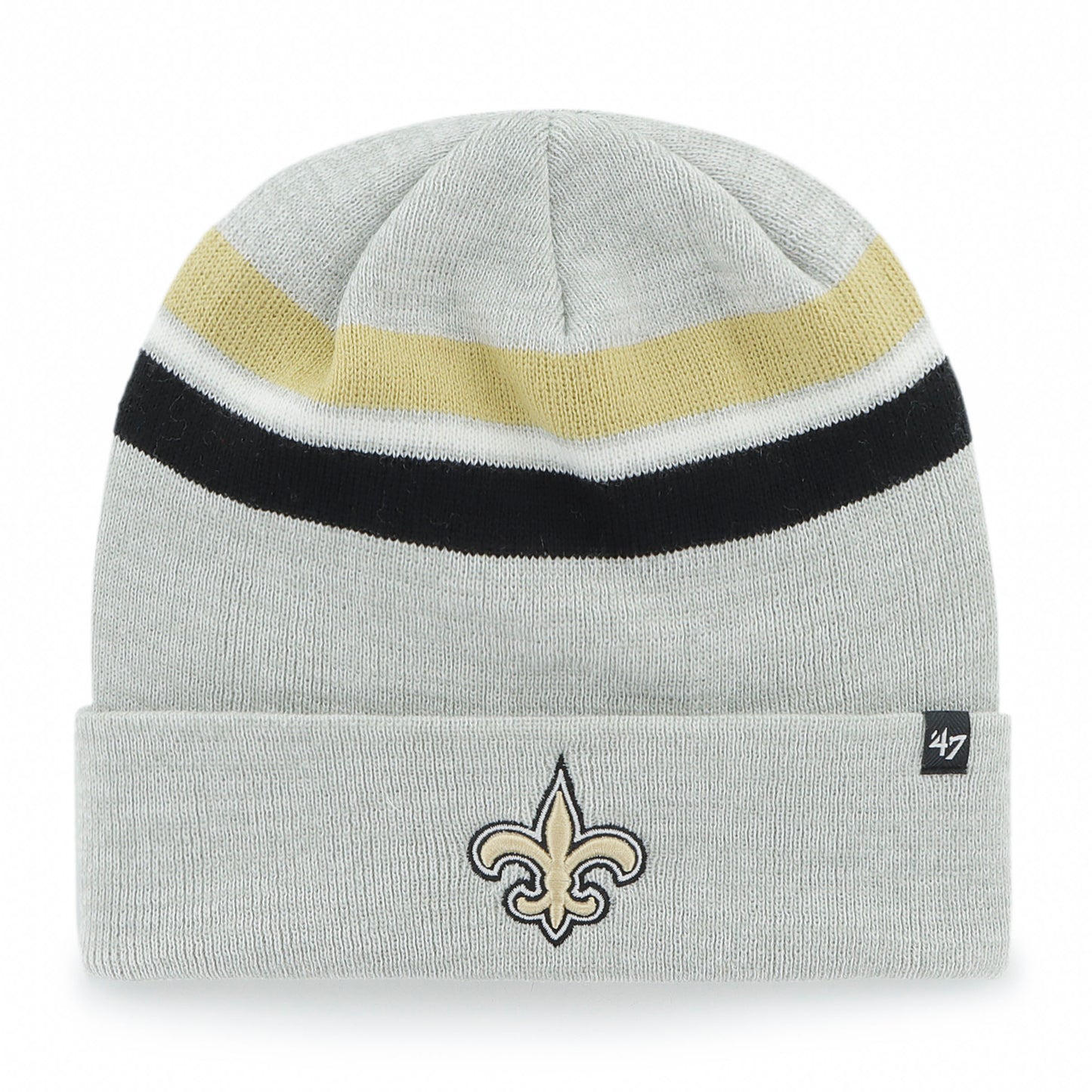 Men's '47 Gray New Orleans Saints Monhegan Cuffed Knit Hat