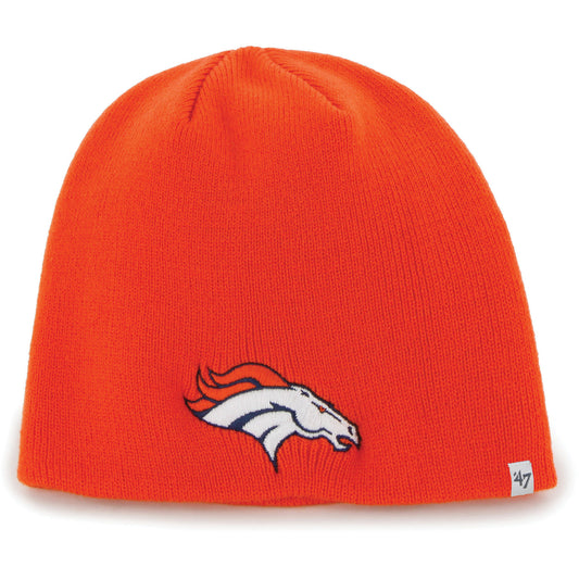 Men's '47 Orange Denver Broncos Secondary Logo Knit Beanie