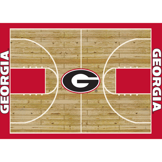 Imperial Georgia Bulldogs 3'10" x 5'4" Courtside Rug