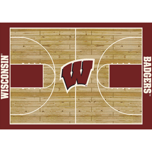 Imperial Wisconsin Badgers 3'10" x 5'4" Courtside Rug