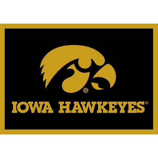 Iowa Hawkeyes Imperial 3'10'' x 5'4'' Spirit Rug