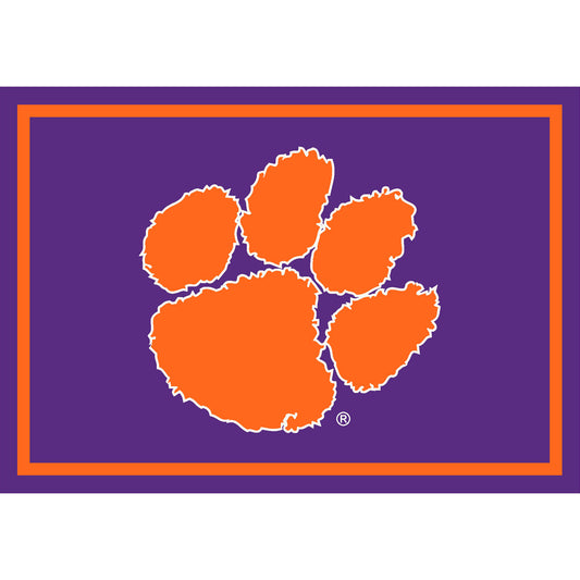 Clemson Tigers Imperial 3'10'' x 5'4'' Spirit Rug