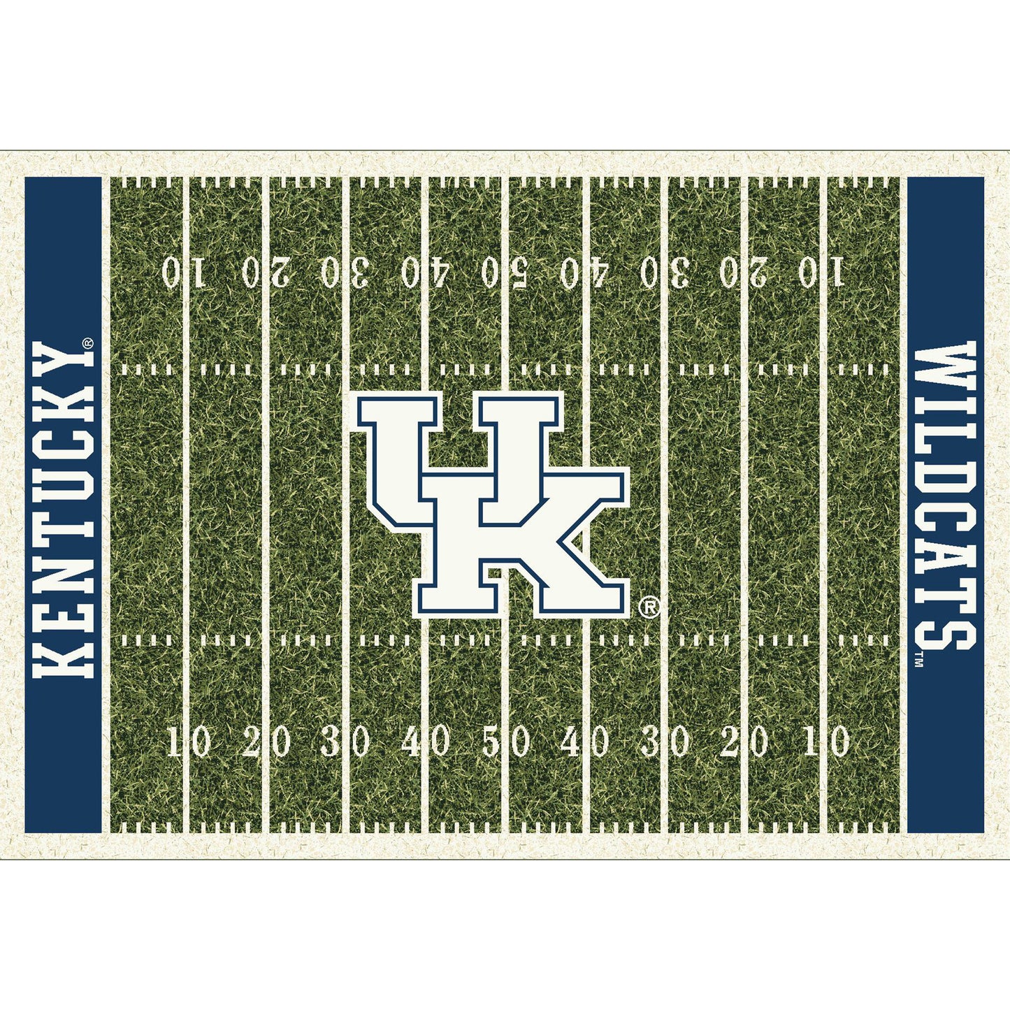 Imperial Kentucky Wildcats 5'4'' x 7'8'' Home Field Rug