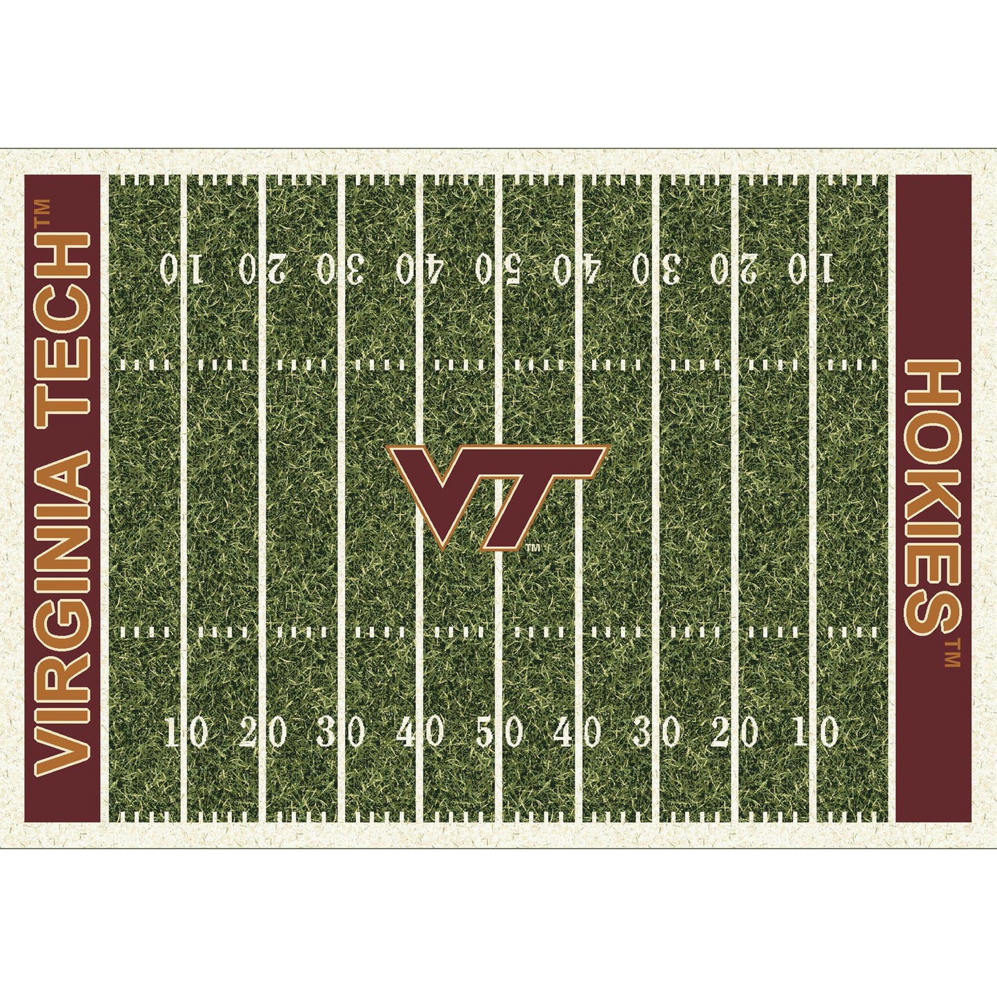 Imperial Virginia Tech Hokies 5'4'' x 7'8'' Home Field Rug