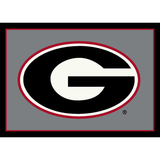 Imperial Georgia Bulldogs 5'4'' x 7'8'' Spirit Rug