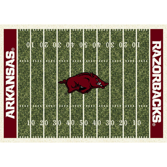 Imperial Arkansas Razorbacks 7'8'' x 10'9'' Home Field Rug