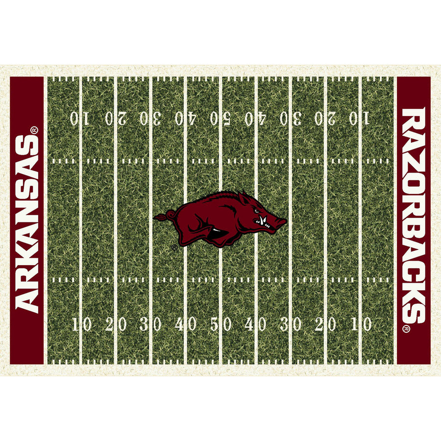 Imperial Arkansas Razorbacks 7'8'' x 10'9'' Home Field Rug