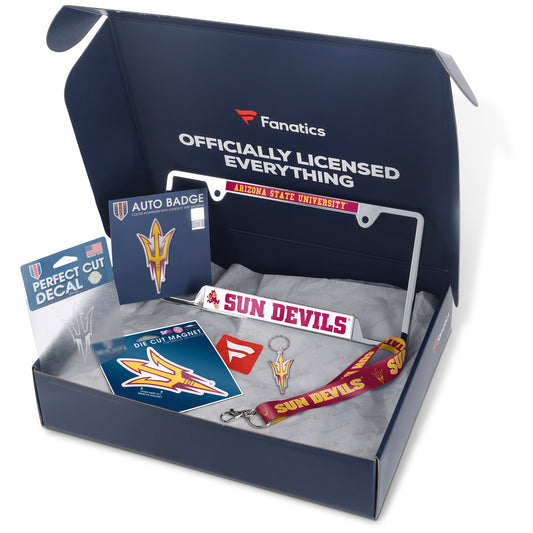 Arizona State Sun Devils Fanatics Pack Automotive-Themed Gift Box - $55+ Value