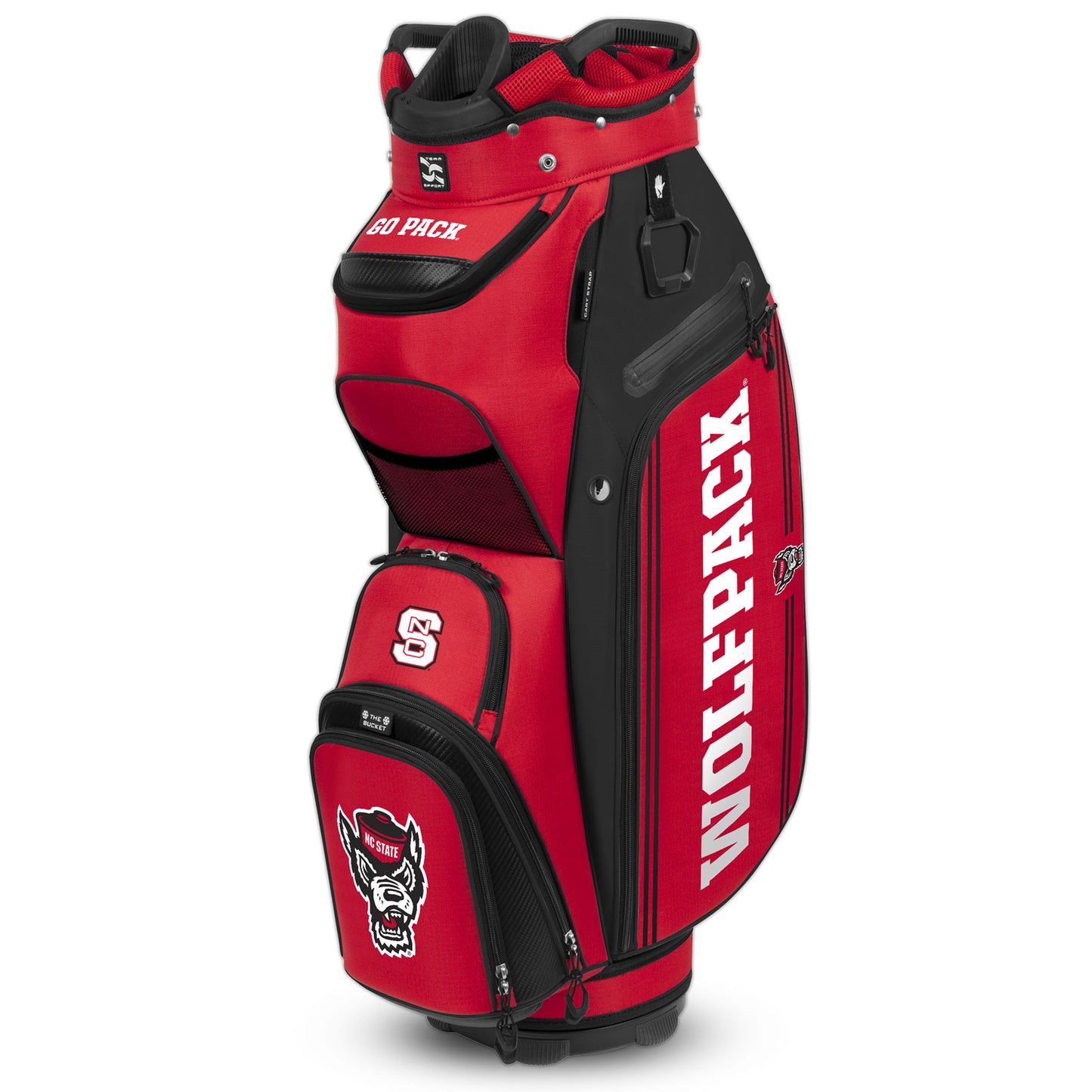 WinCraft NC State Wolfpack Bucket III Cooler Cart Golf Bag