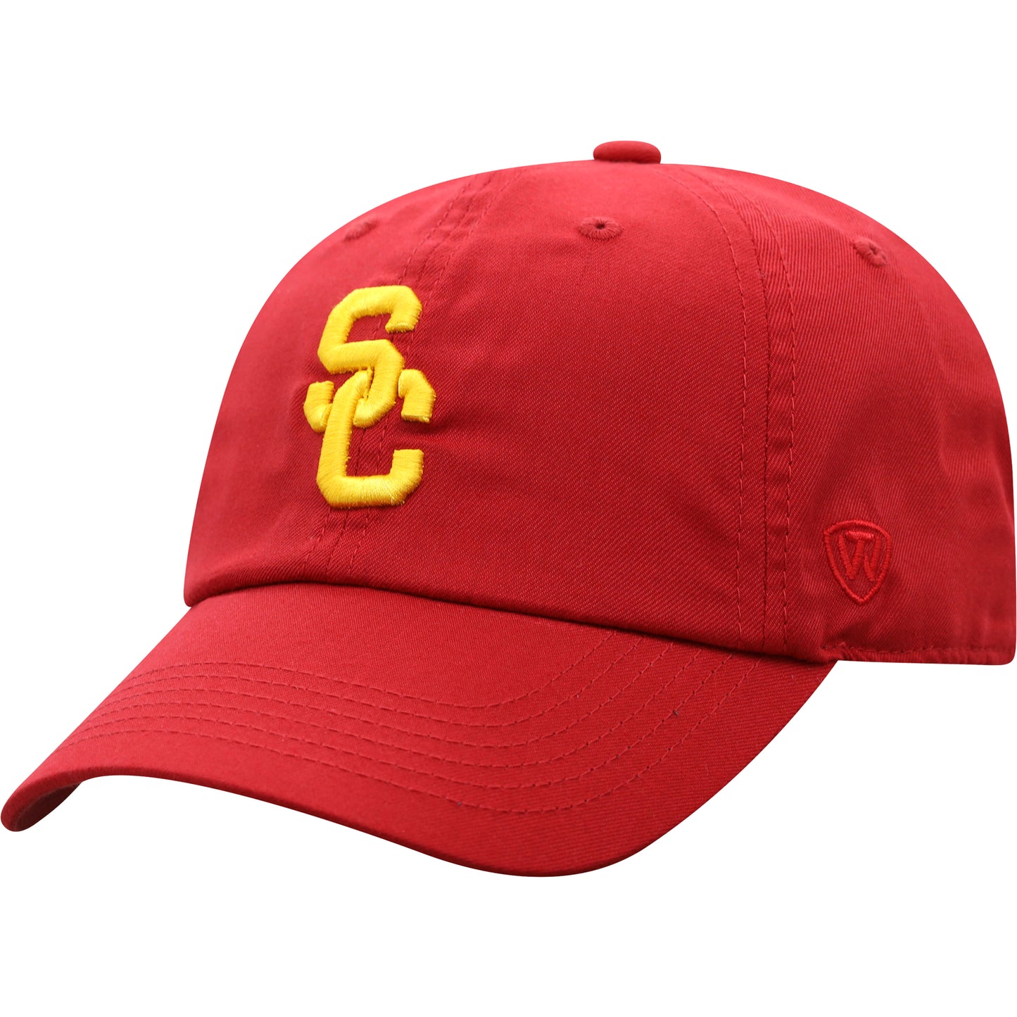 Men's Top of the World Cardinal USC Trojans Staple Adjustable Hat