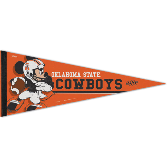 WinCraft Oklahoma State Cowboys 12'' x 30'' Disney Mickey Mouse Premium Pennant