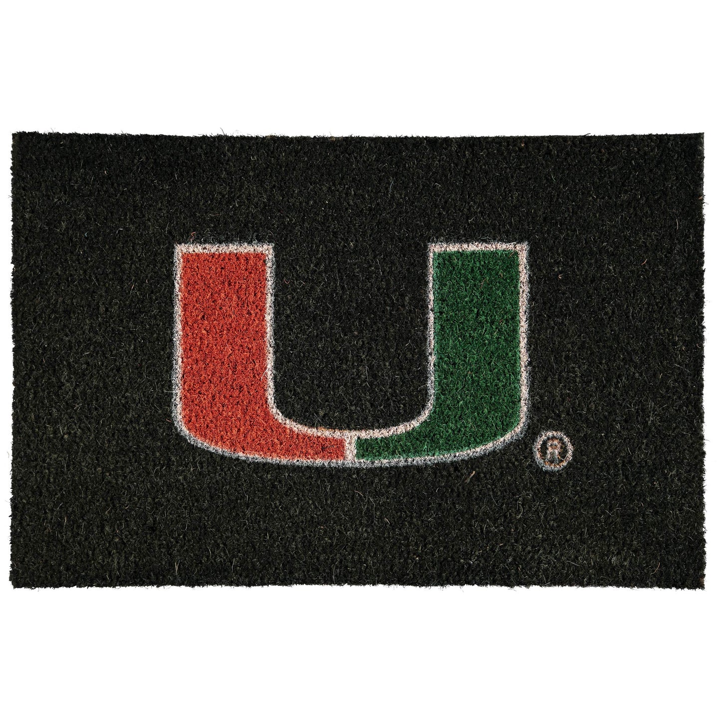 Miami Hurricanes Team Colors Doormat