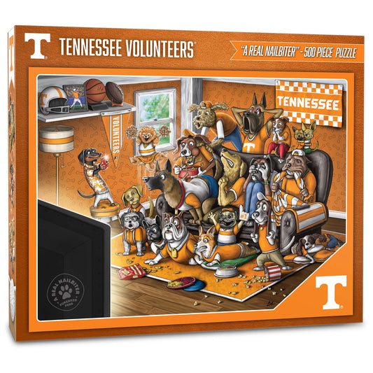 Tennessee Volunteers Purebred Fans 18'' x 24'' A Real Nailbiter 500-Piece Puzzle