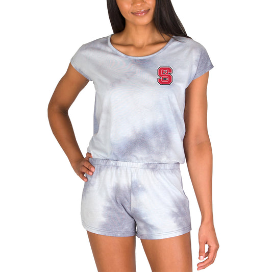 Women's Concepts Sport Gray NC State Wolfpack Marina Romper