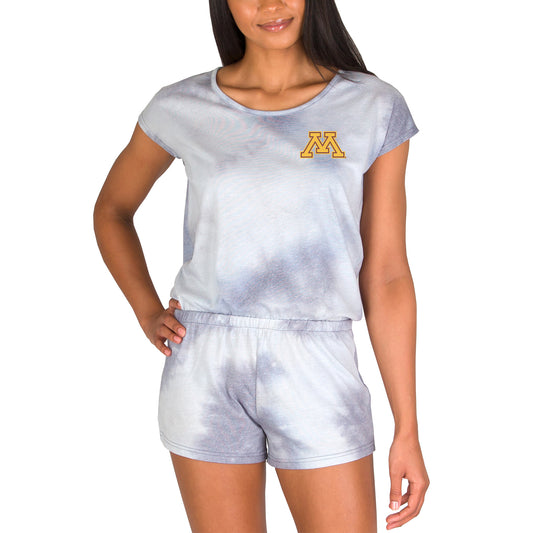 Women's Concepts Sport Gray Minnesota Golden Gophers Marina Romper