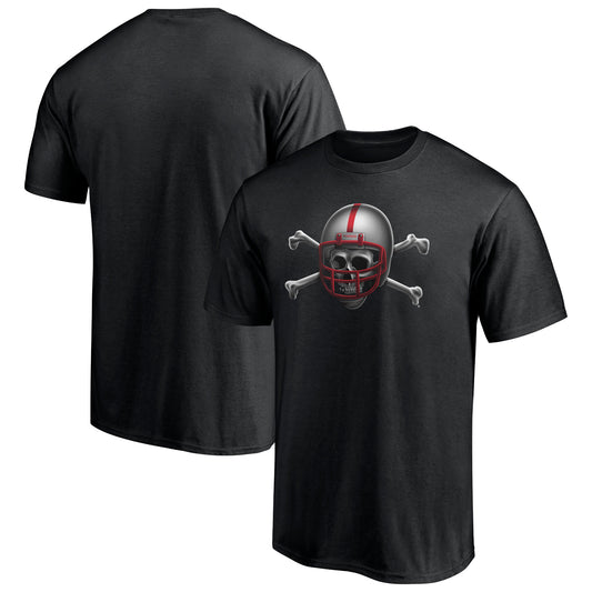 Men's Fanatics Black Nebraska Huskers Team Midnight Mascot T-Shirt