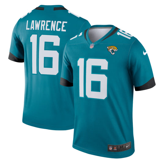 Men's Nike Trevor Lawrence Teal Jacksonville Jaguars Legend Jersey