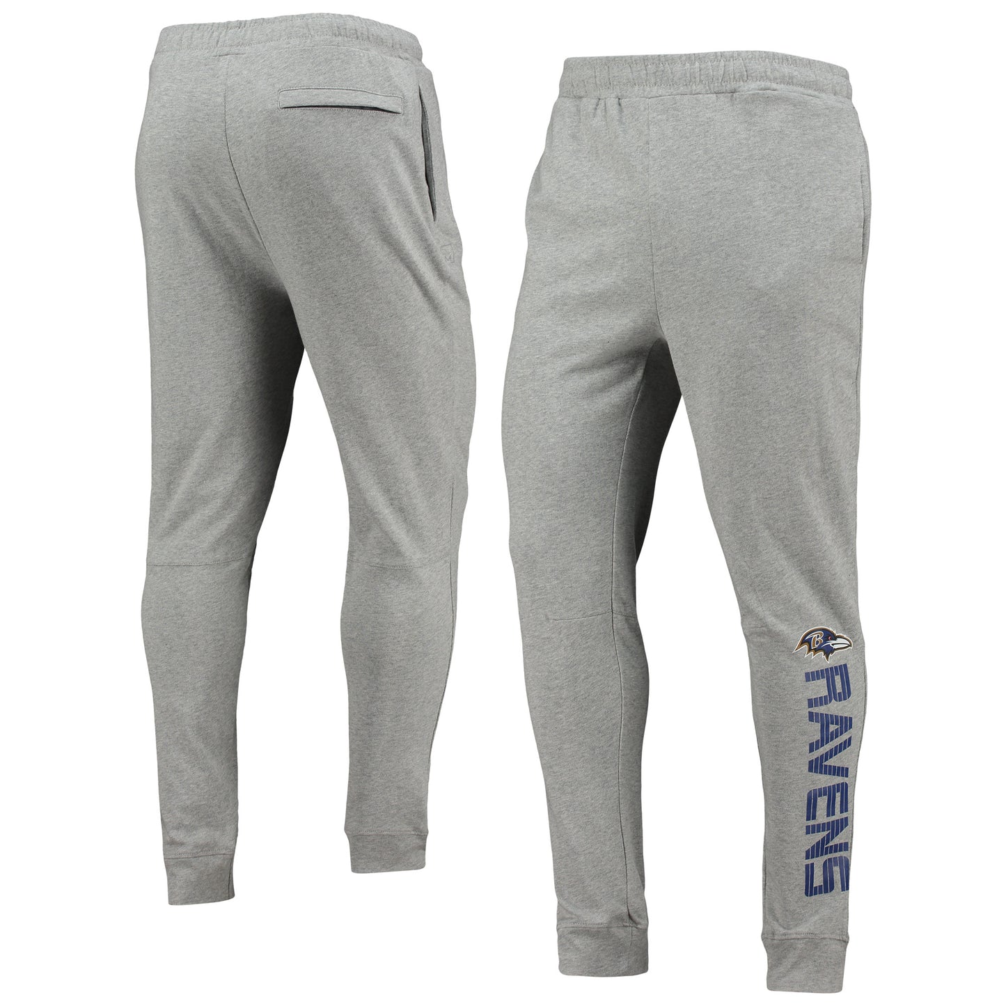 Men's MSX by Michael Strahan Heathered Gray Baltimore Ravens Jogger Pants
