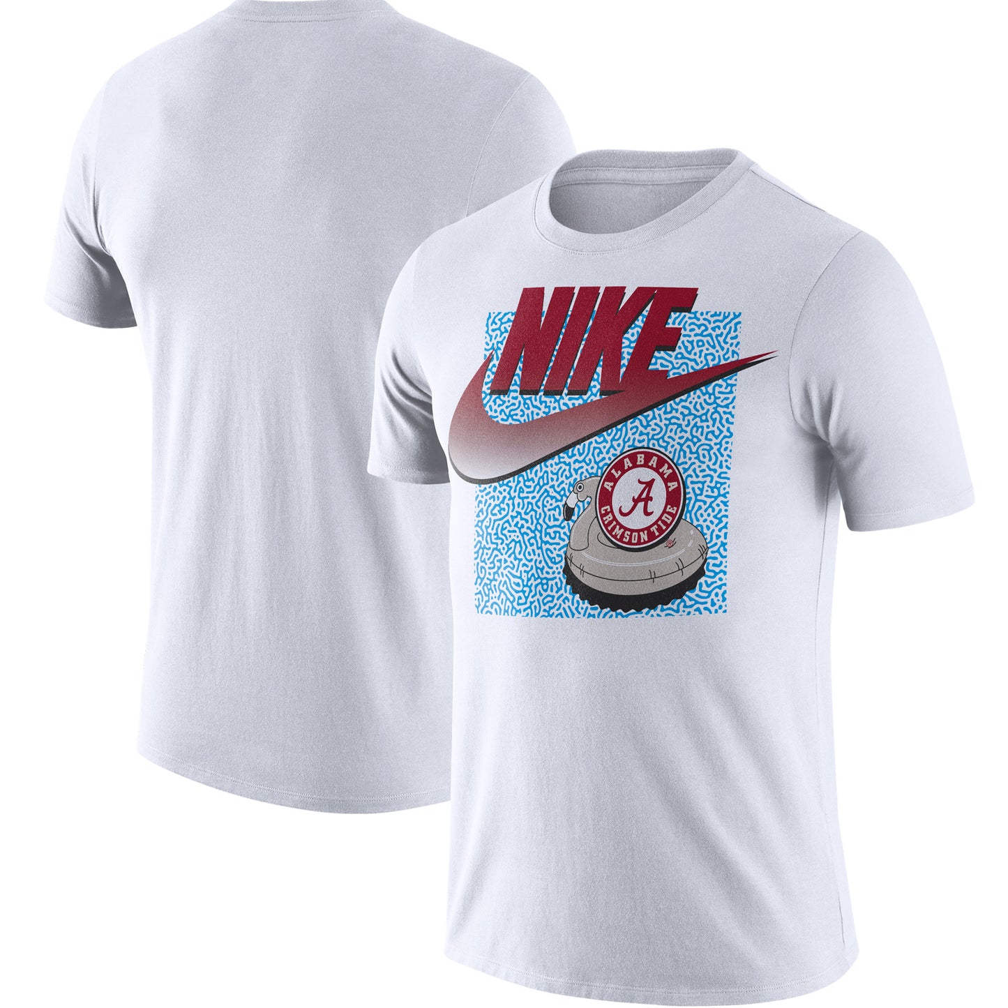 Men's Nike White Alabama Crimson Tide Swoosh Spring Break T-Shirt