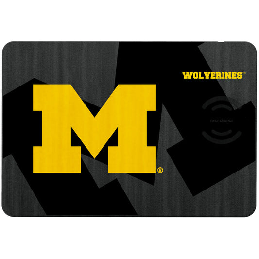 Michigan Wolverines Wireless Charger and Mouse Pad