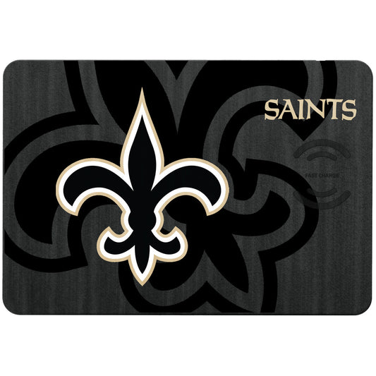 New Orleans Saints Wireless Charger and Mouse Pad