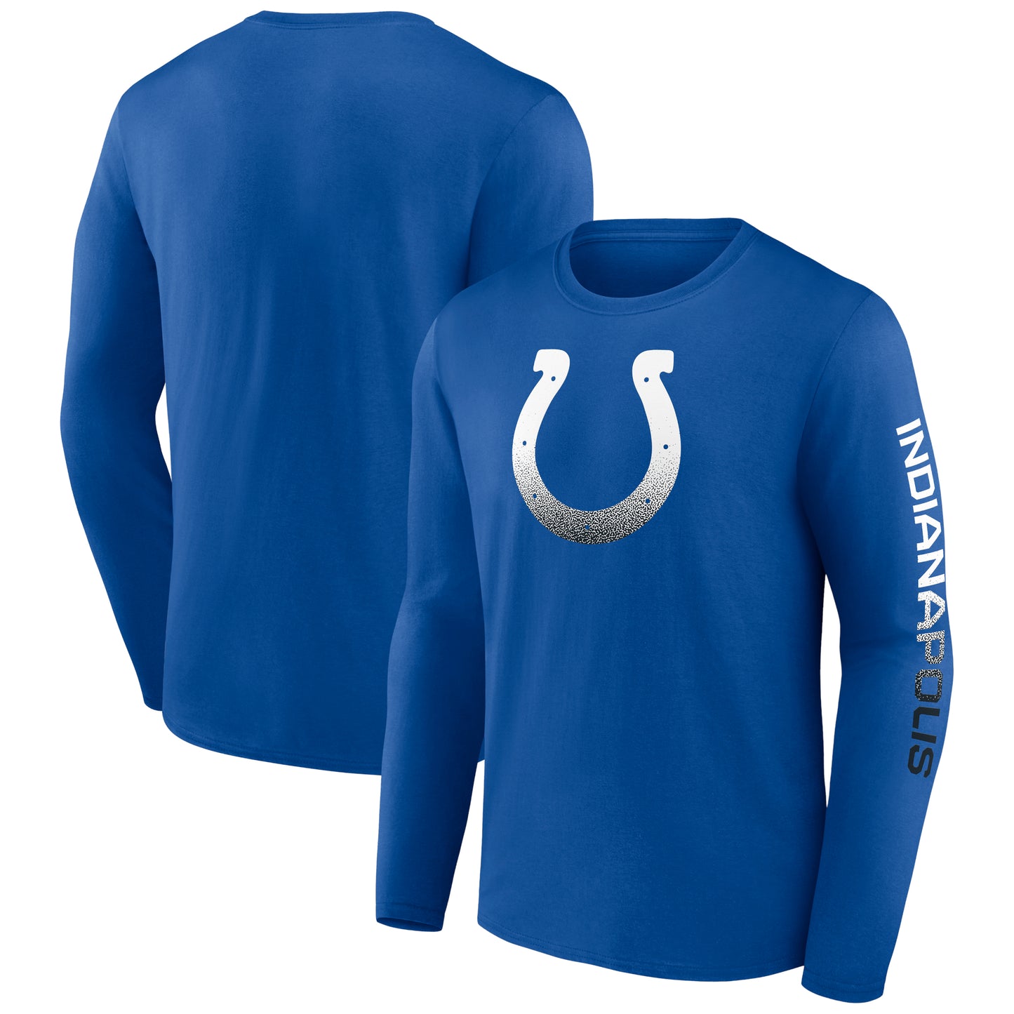 Men's Fanatics Royal Indianapolis Colts Clear Sign Long Sleeve T-Shirt