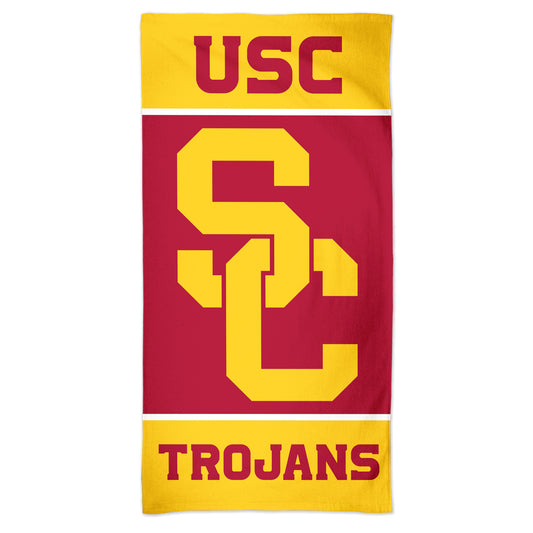 WinCraft USC Trojans 30'' x 60'' Spectra Beach Towel