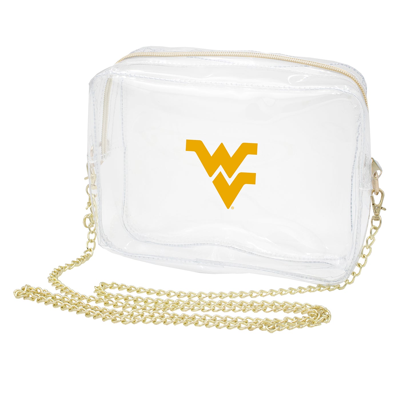 Women's West Virginia Mountaineers Camera Crossbody Bag