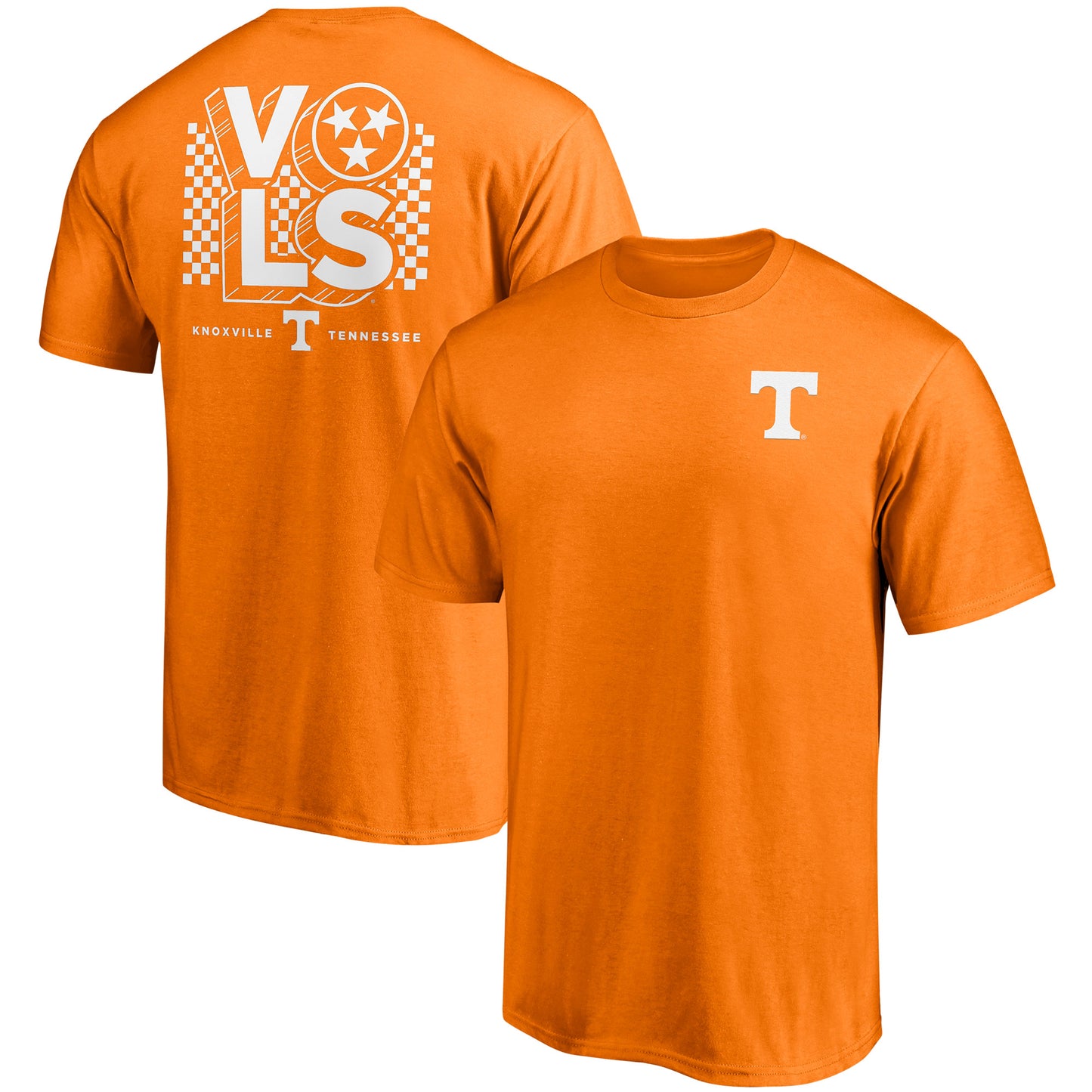 Men's Fanatics Tennessee Orange Tennessee Volunteers Hometown Collection 2-Hit T-Shirt