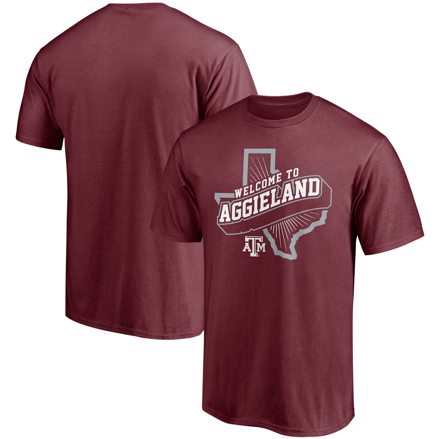 Men's Fanatics Maroon Texas A&M Aggies Hometown T-Shirt