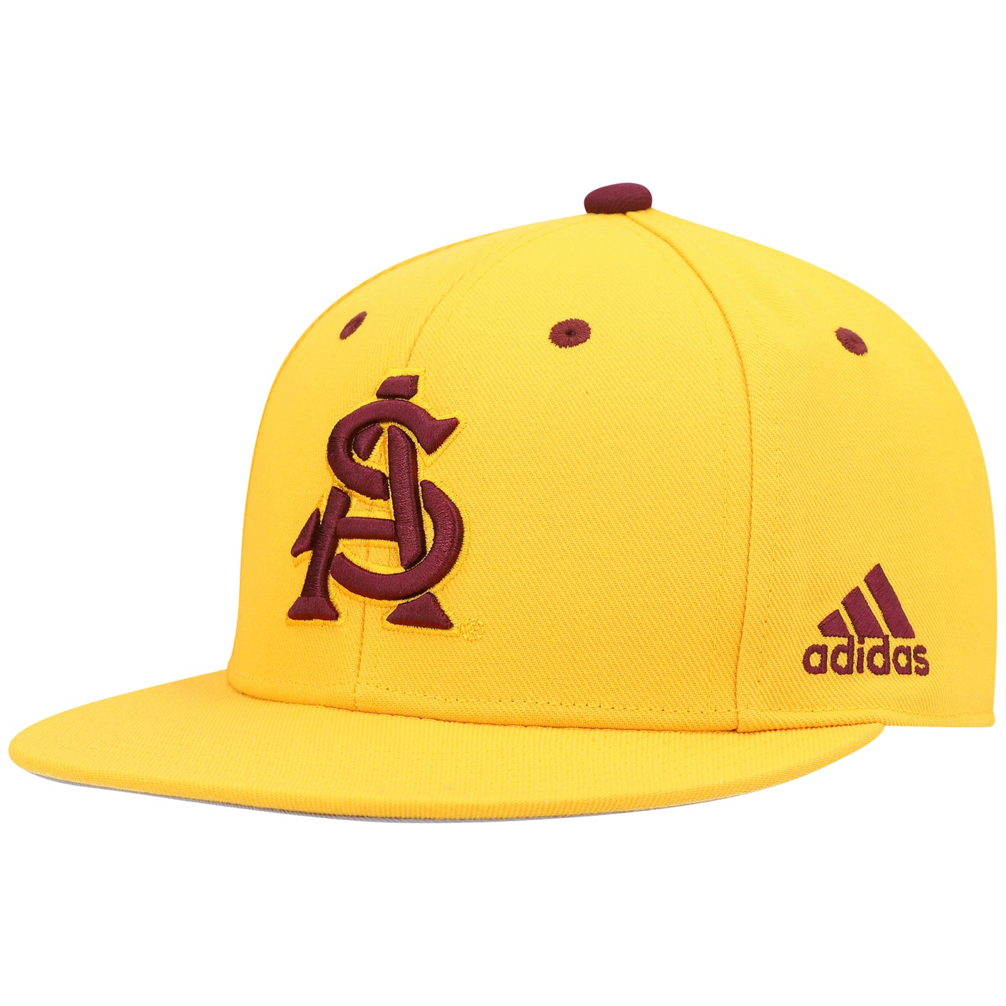 Men's adidas Gold Arizona State Sun Devils On-Field Baseball Fitted Hat