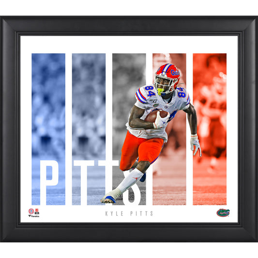Kyle Pitts Florida Gators Framed 15" x 17" Player Panel Collage