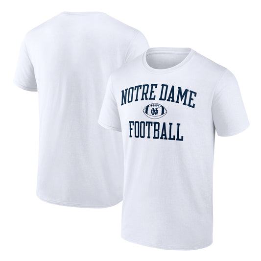 Men's Fanatics White Notre Dame Fighting Irish First Sprint Team T-Shirt