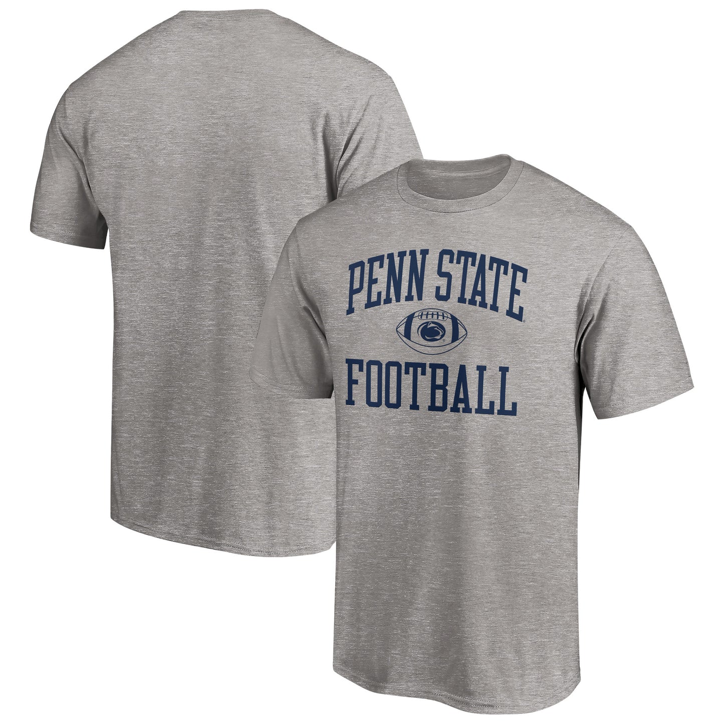 Men's Fanatics Heathered Gray Penn State Nittany Lions First Sprint Team T-Shirt