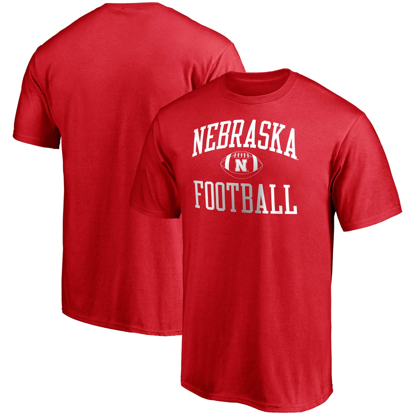 Men's Fanatics Scarlet Nebraska Huskers First Sprint Team T-Shirt