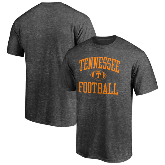 Men's Fanatics Heathered Charcoal Tennessee Volunteers First Sprint Team T-Shirt