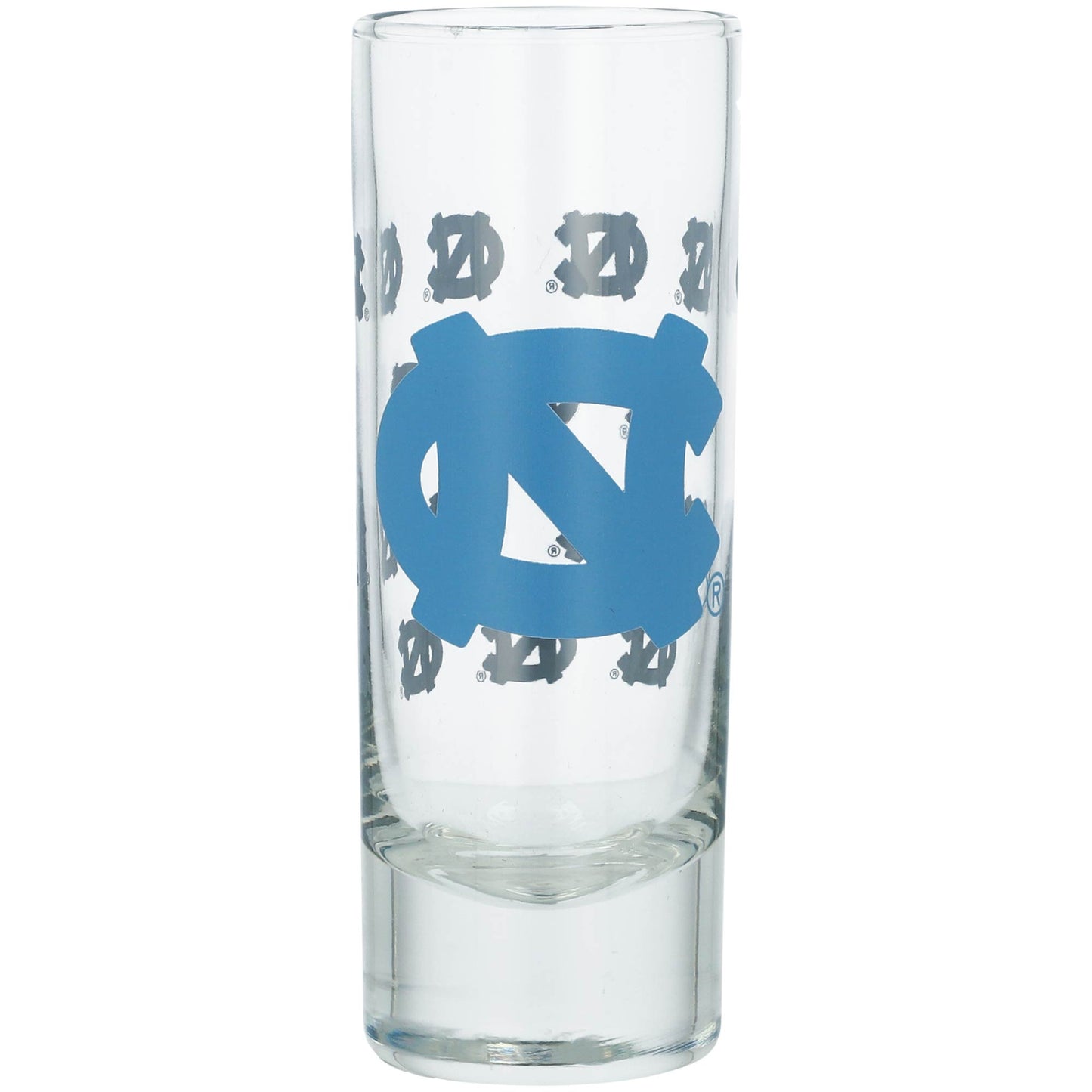 North Carolina Tar Heels 2.5oz. Satin-Etched Tall Shot Glass