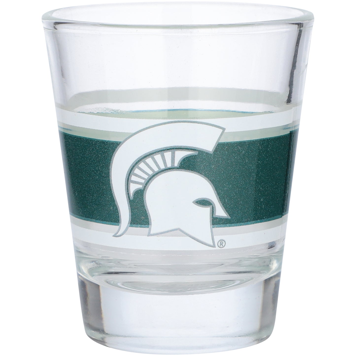 Michigan State Spartans 2oz. Stripe Shot Glass