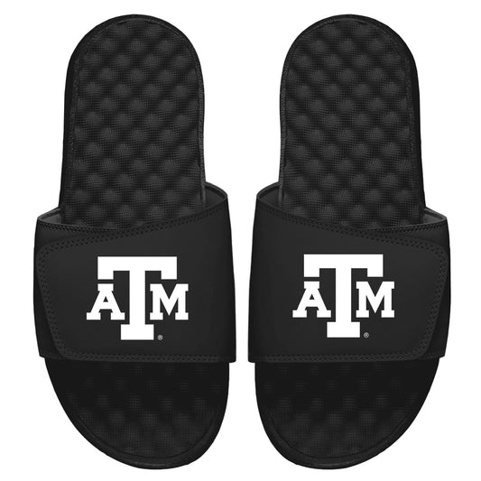 Youth ISlide Black Texas A&M Aggies Solid Logo Slide Sandals